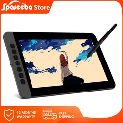 SPASEEBA M12 Graphics Drawing Tablet Monitor, 11.6