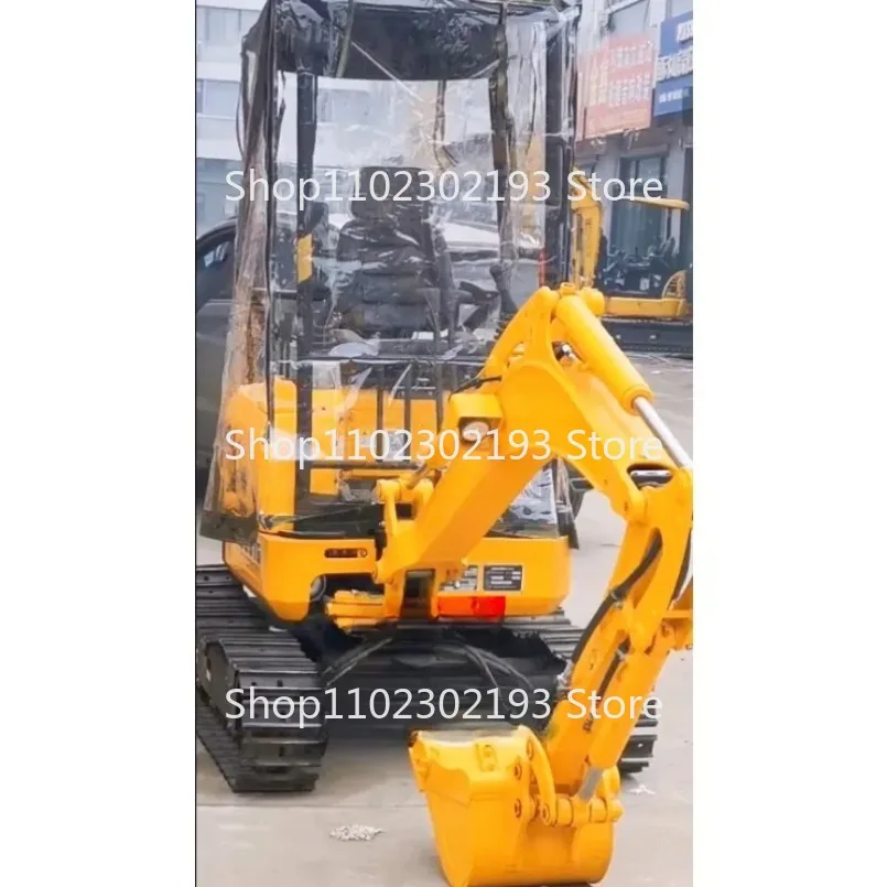 Mini  Excavator Rain Shelter Ceiling  Cover Curtain Front Windshield Glass Keep Warm  For Kubota Yanmar XCMG Sany