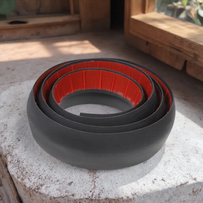 شريط انتقال الأرضية ذاتي اللصق من مادة PVC لحماية الحواف لعتبة أرضيات السجاد والبلاط وشريط مخفض المدخل