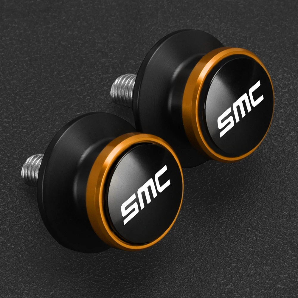 For 690SMC 690 SMC 690 SMC690 2008-2022 2023 2023 2024 2025 2026 Motorcycle Accessories 6MM Swingarm Spools Stand Screws Sliders