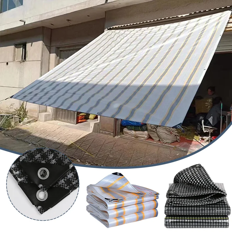 3x3m Waterproof Tarp Sun Shelter Outdoor Camping Tent Tarp Garden Rain Cover Awning Beach Garden Shade Canopy Sun Shelter