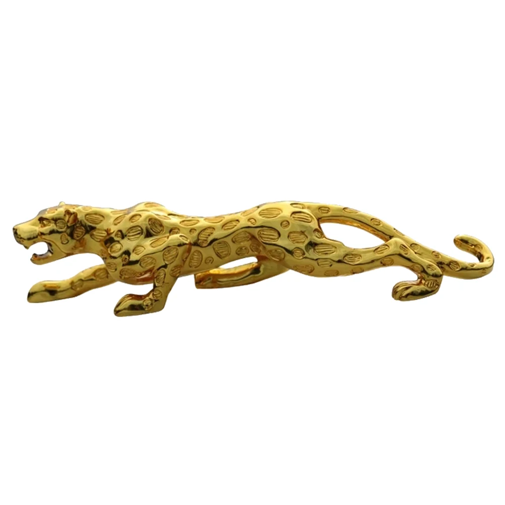 

Resin Leopard Ornament Home Decor Accessories Creative Adornment Desktop Car Party Supplies Graduation Birthday Festive