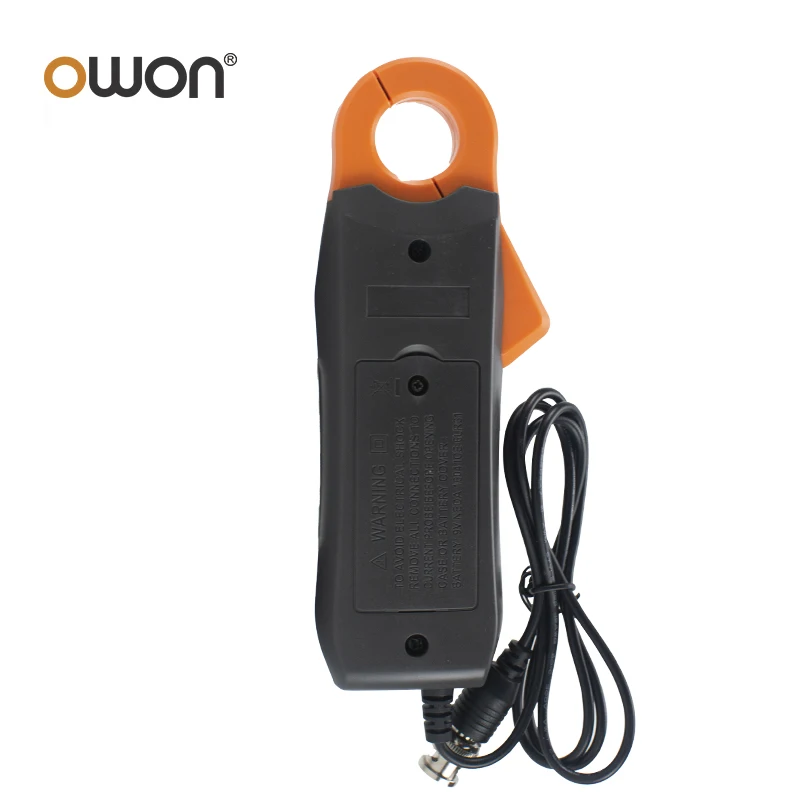 OWON CP024 DC AC Current Probe for Digital Storage Oscilloscope 4A to 400A Bandwidth 200kHz 23mm Jaw Three-Gear Current Clamp