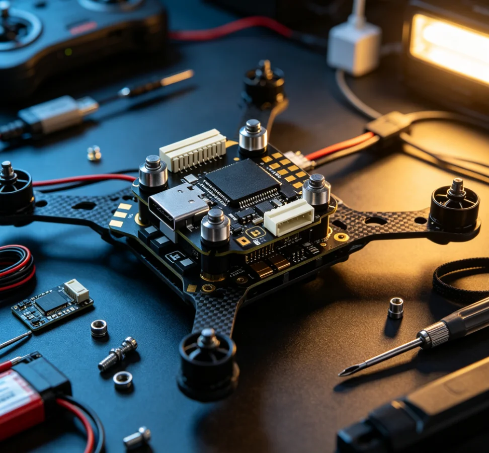 iFlight Borg Mini F7 Stack FPV Racing Parts with Mini F7 FC Flight Controller And Borg Mini 60 ESC