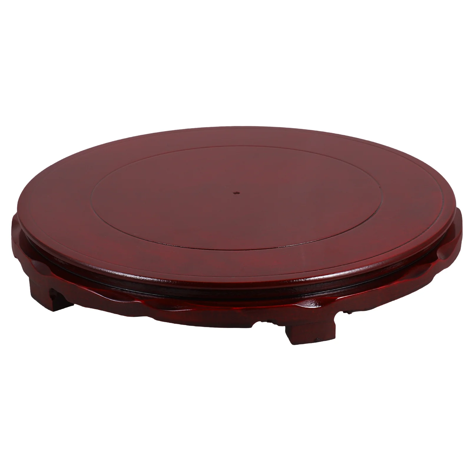 

Furniture Display Stand Base Round Wooden Pedestal For Vase Lamp Sculptures Antiques Collectibles Home Decor Decor