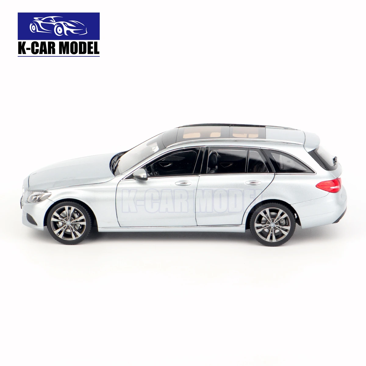 NOREV 1/18 C-Class Silver Wagon Car Diecast Model