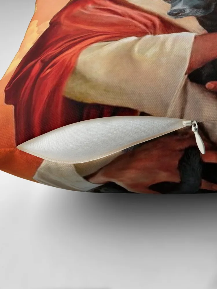 키아누 리브스, 주님과 구세주 던지기 베개 쿠션 커버, 대리석 쿠션 커버