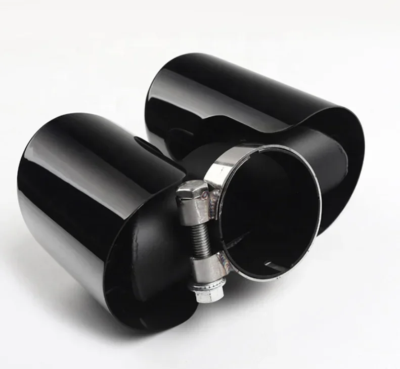 

2025 Best Seller Defender 110/90 Four Out The Tail Throat and Exhaust Pipes of Black Stainless Steel for Land Rover 2020-2022