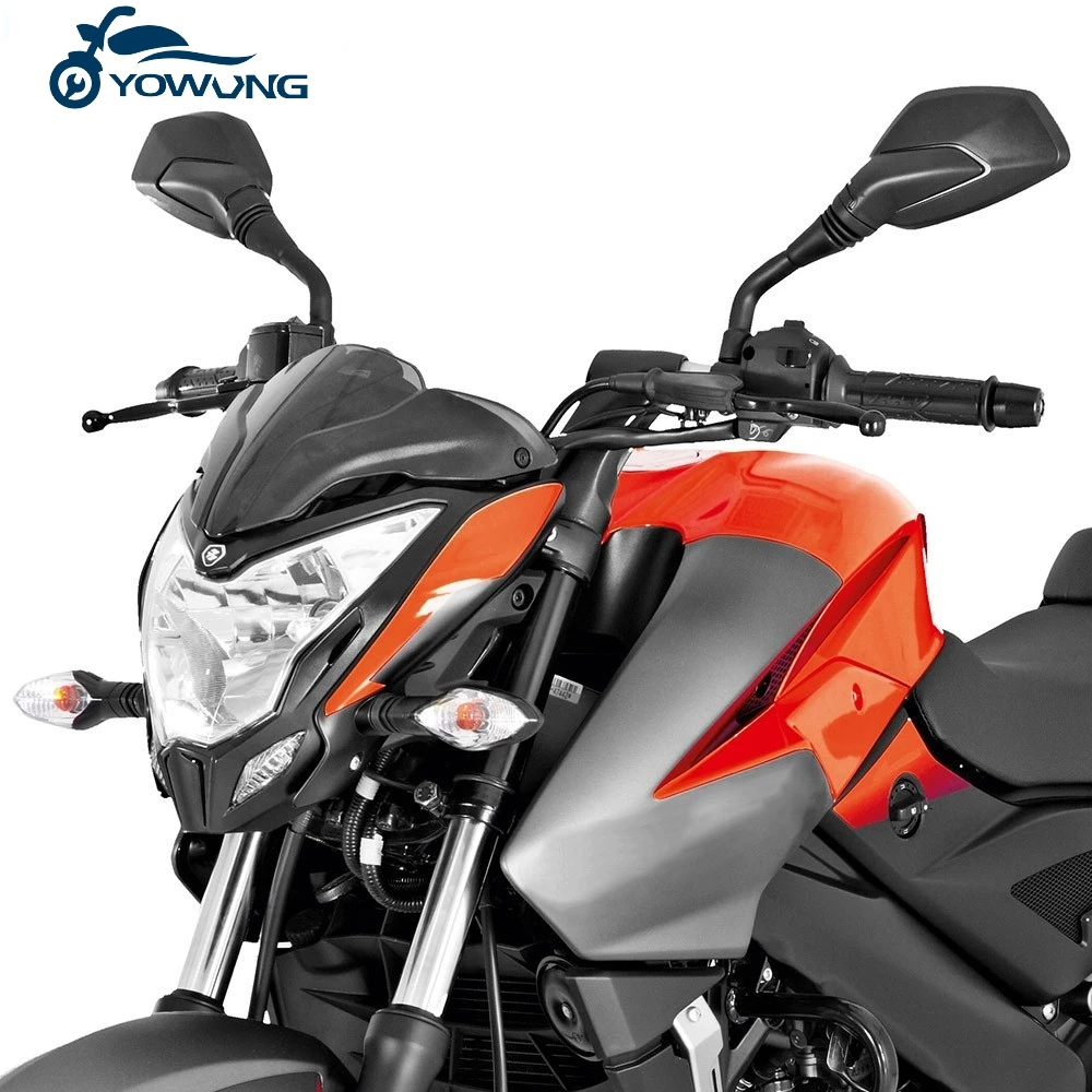 Motorcycle Accessories Windscreen For BAJAJ Pulsar NS200 NS 200 RS 200 AS ALL YEARS Windshield Windproof Wind Screen Deflector