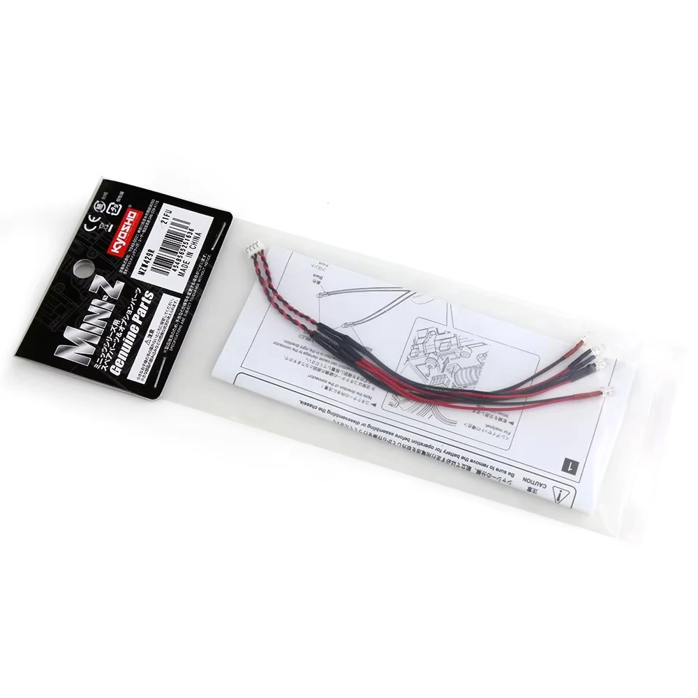 Kyosho Mini-Z LED Light Lamp MZW429R Clear & Red LED Lights for Mini-Z Sports AWD MA020 MR03 FWD RWD RC Car Dedicated Upgrade Pa