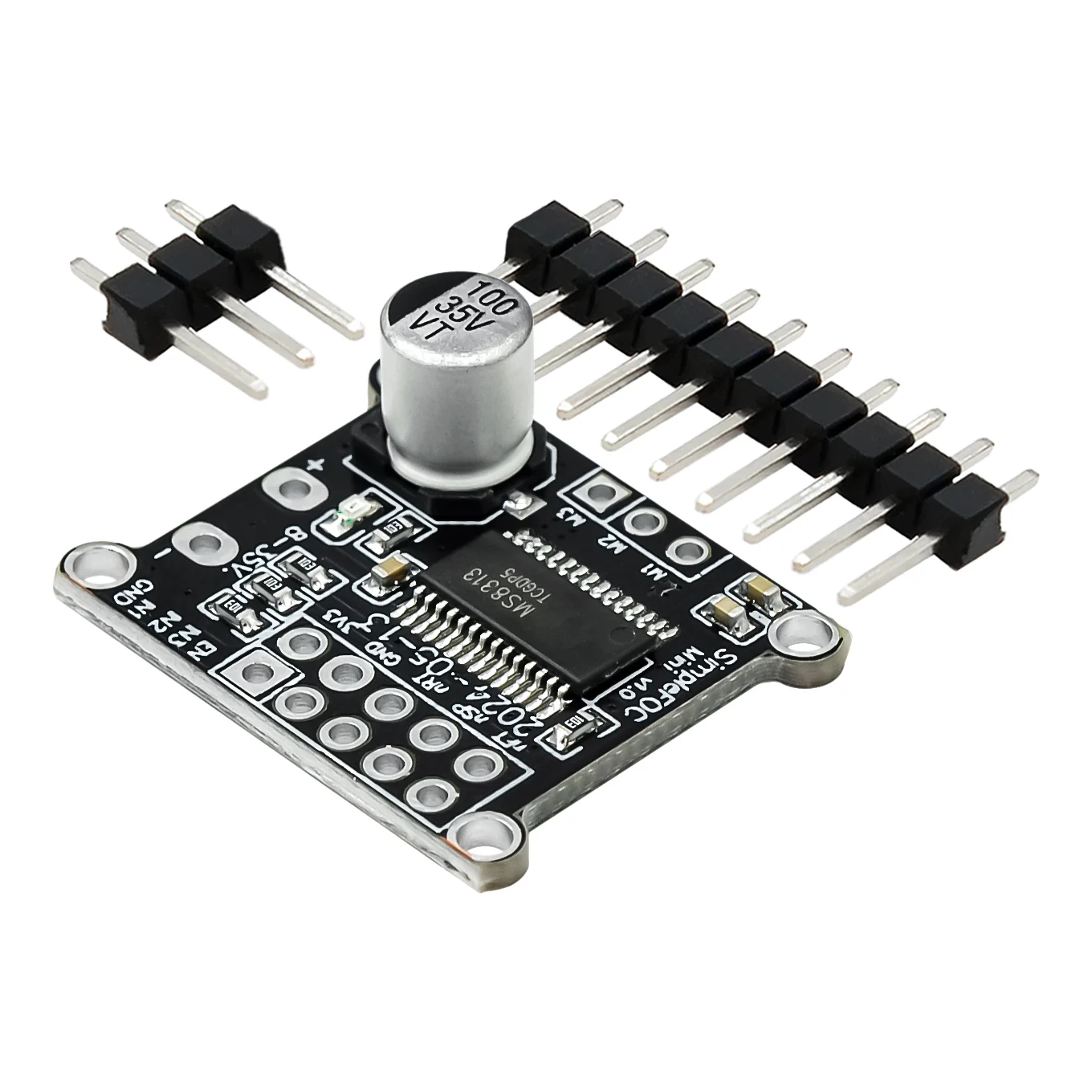 SimpleFOCMini DC placa de accionamiento de motor sin escobillas controlador de control FOC algoritmo de control SVPWM