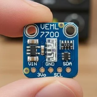 VEML7700 Ambient Light Sensor Module 1 Set I2C High Precision Brightness Detection for Raspberry Pi Robotics DIY Projects