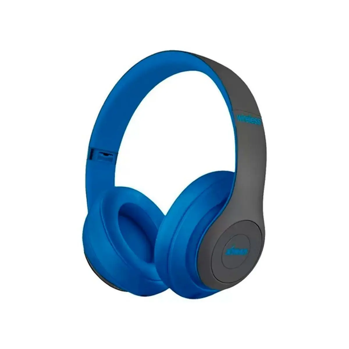 Bluetooth Earphone SD FM Radio Extra Bass Blue XTRAD