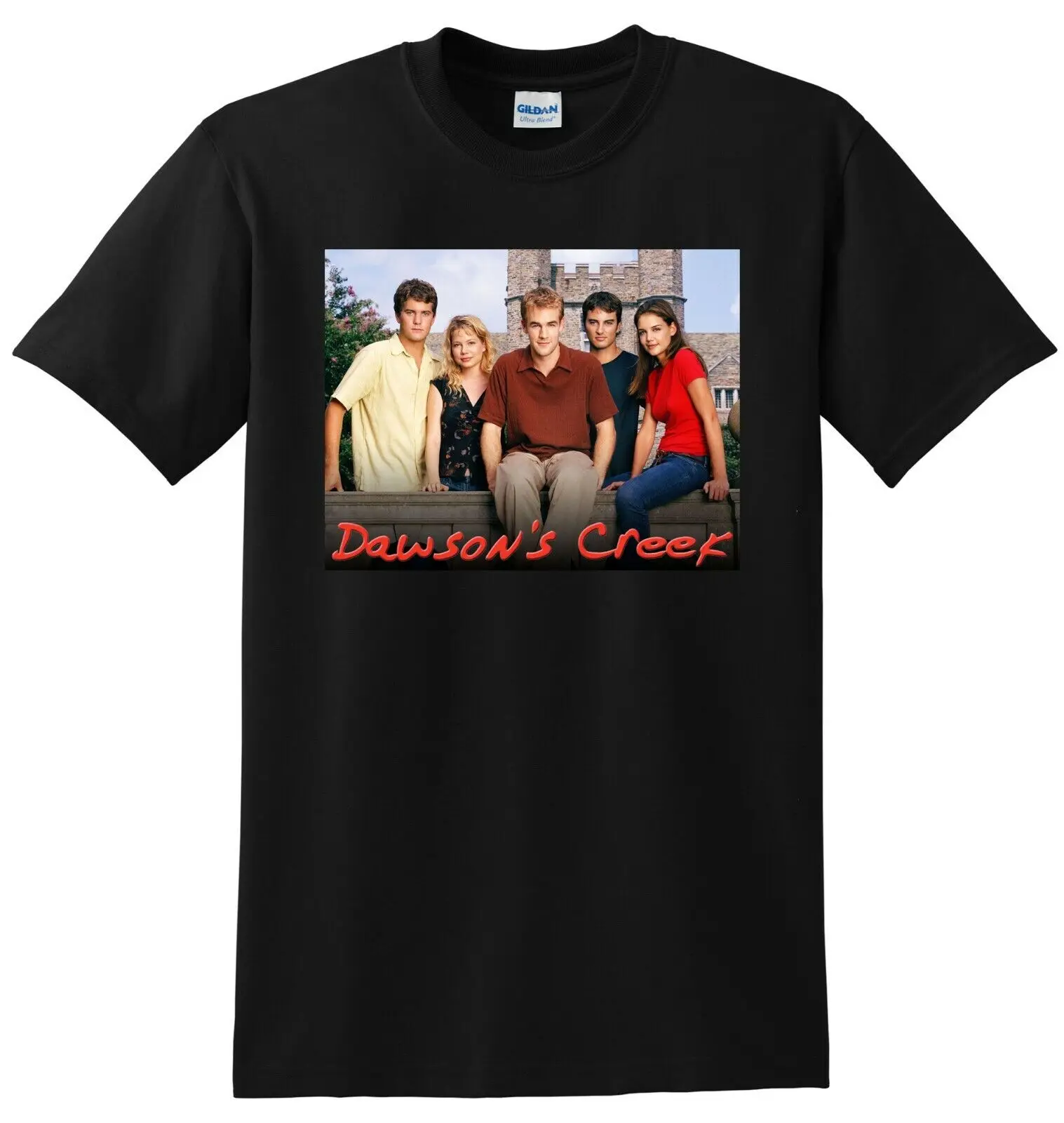 DAWSONS CREEK T SHIRT season 1 2 3 4 tv show poster tee SMALL MEDIUM LARGE XL