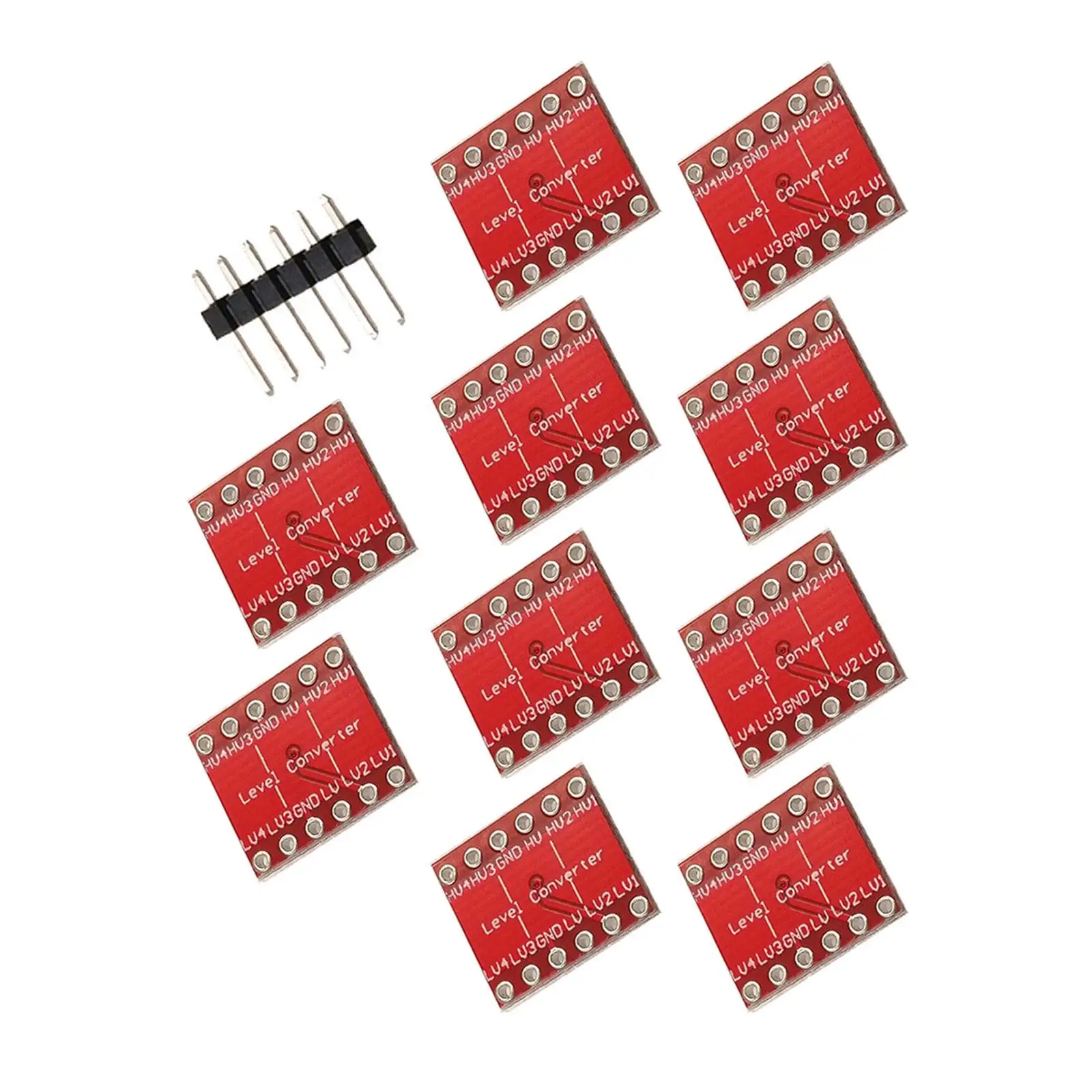 10x 4 Channels Logic Level Converters Convenient Professional Accessories