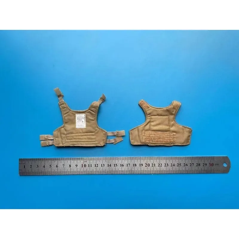 Soldat im Maßstab 1:6, kugelsichere Weste, moderner US-Militärkampf, Sandfarbe, Brustbehang, Modellspielzeug für 12-Zoll-Actionfiguren-Körper