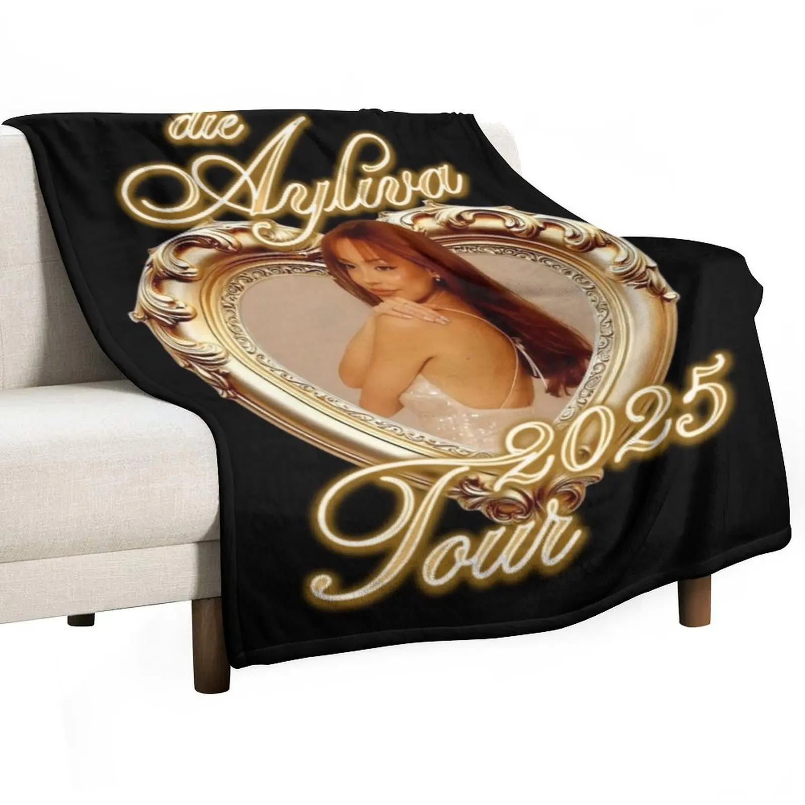 

Die Ayliva Tour 2025 Throw Blanket christmas decoration Warm Hair Sofa Quilt Blankets