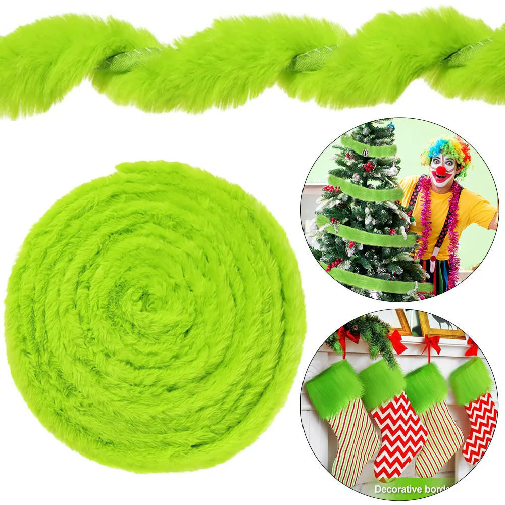 1pc Washable Faux Fur Fabric Felt Kit for DIY Cosplay & Christmas Tree Ornament Material, Artificial Leather for Crafting, Sewin