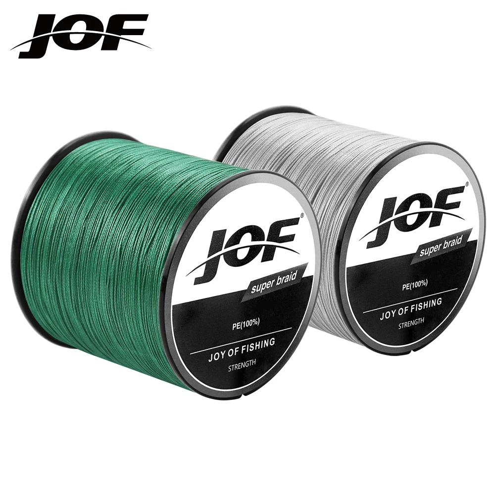Jof geflochtene Angelschnur x8 300m Drag 22 ~ 88lb Multi filament japanische Pe Line für Bass Hecht Karpfen Angeln Zubehör