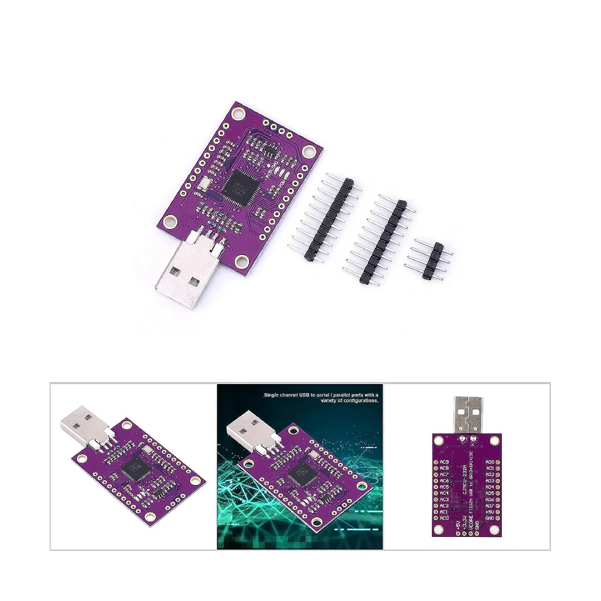 CJMCU FT232H High-Speed Multifunction Module USB to JTAG UART/ SPI/I2C Module