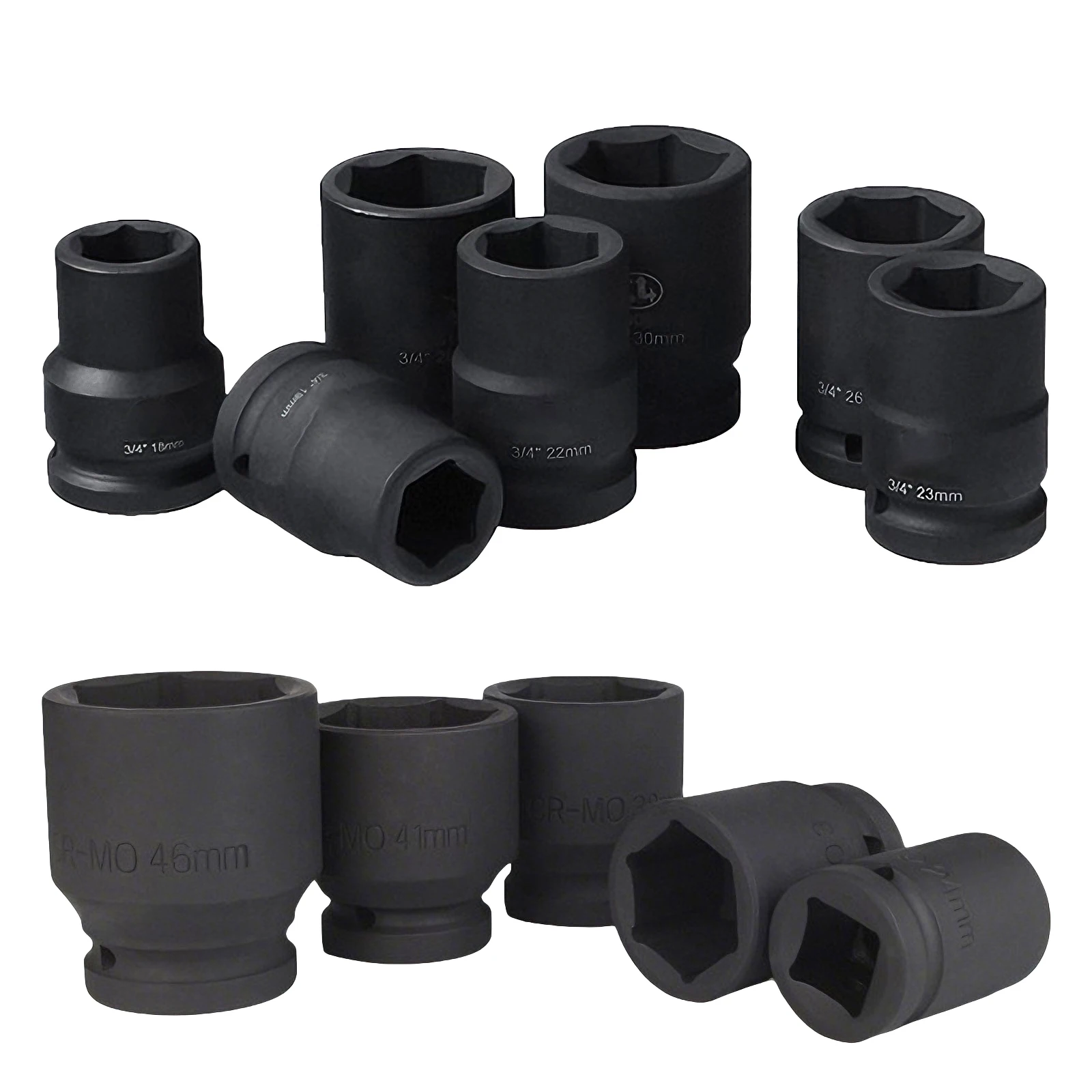 17-46mm Heavy-duty Hexagonal Socket Wrench 3/4