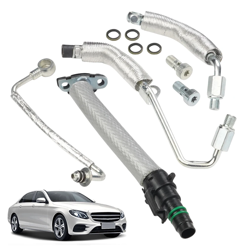 

Engine Turbo Oil Return Drain & Oil Feed Pipe 55568031 55592600 25198546 55567067 55587854 for Chevy Cruze for Buick Encore