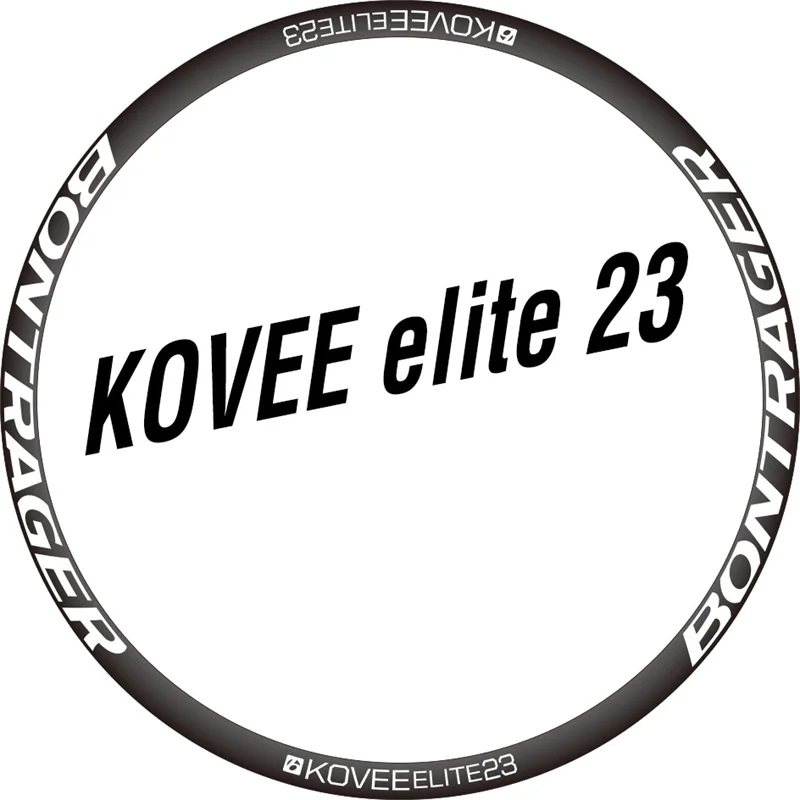 Bicycle Wheel Stickers for Bontrager Kovee Elite 23 Mountain Bike MTB Road Cycling Decal Sunscreen Waterproof Antifade Free Ship