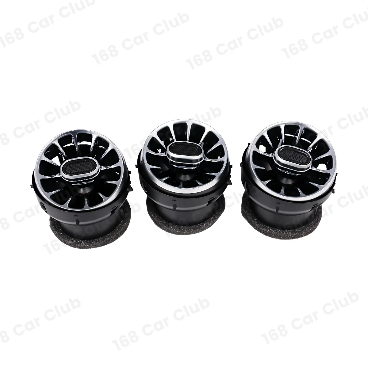 Lampu Ambient LED 256 Warna Ventilasi Baru Untuk Mobil Ford Mustang 2015-2021 LED Dashboard AC Turbine Air Outlet