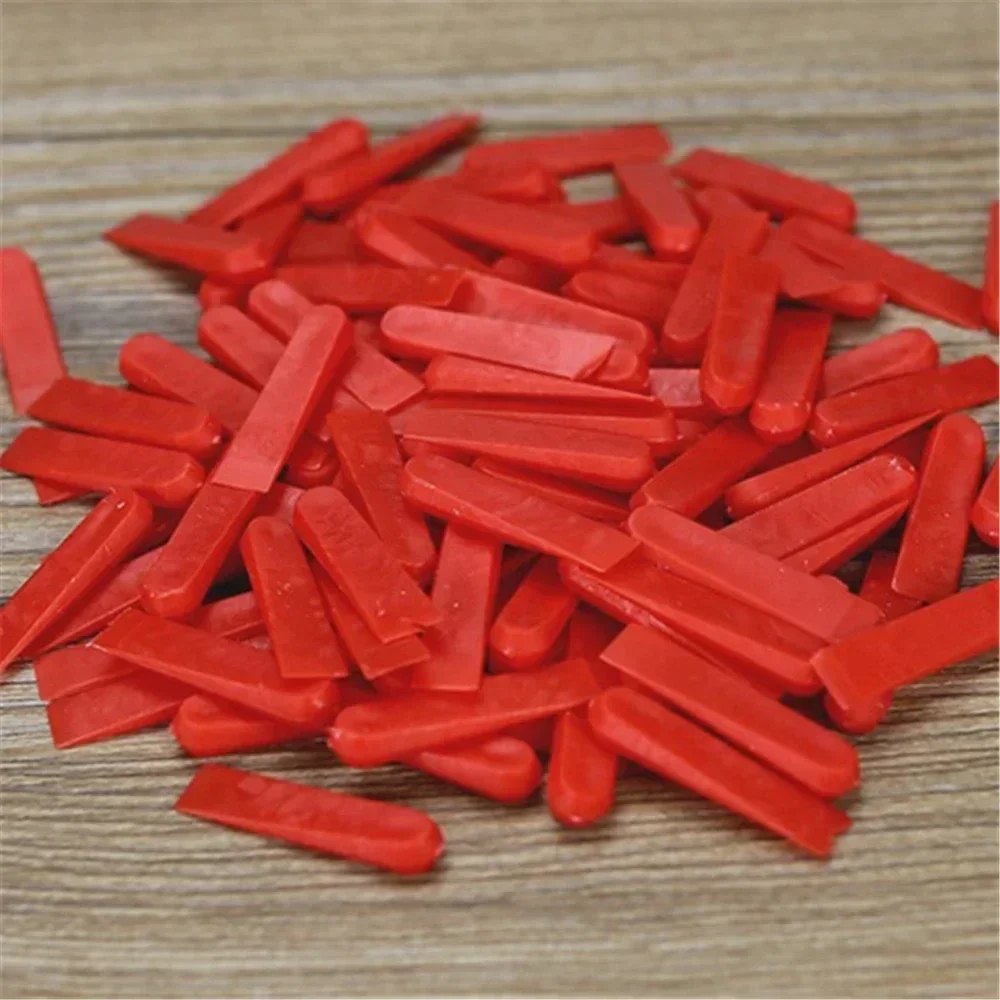100pcs for Tile Gap Wedge Tile Floor Cross Card Spacer Top Height Gasket