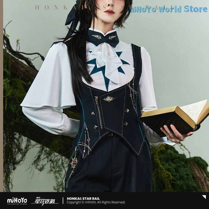 Anaxagoras Vest Official Original Honkai Star Rail Anaxagoras Theme Impression Series Waistcoat Cosplay Doujin Birthday Gifts