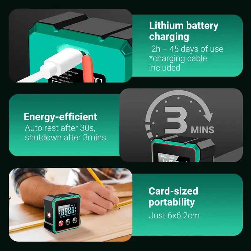 Thumbnail 4 - #39 Trending Digital Angle Gauge Right Now