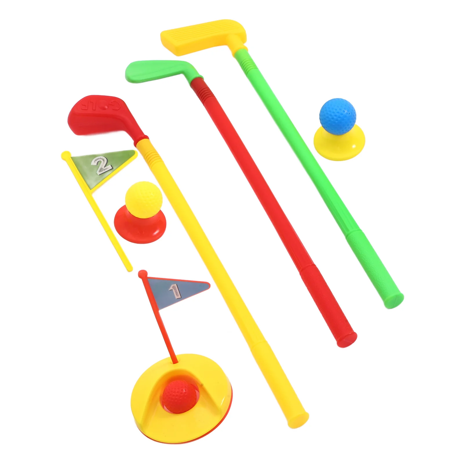 

Children's Golf Club Set Toys Outdoor Sport for Balls Educational Sports Plastic Toddler Plaything