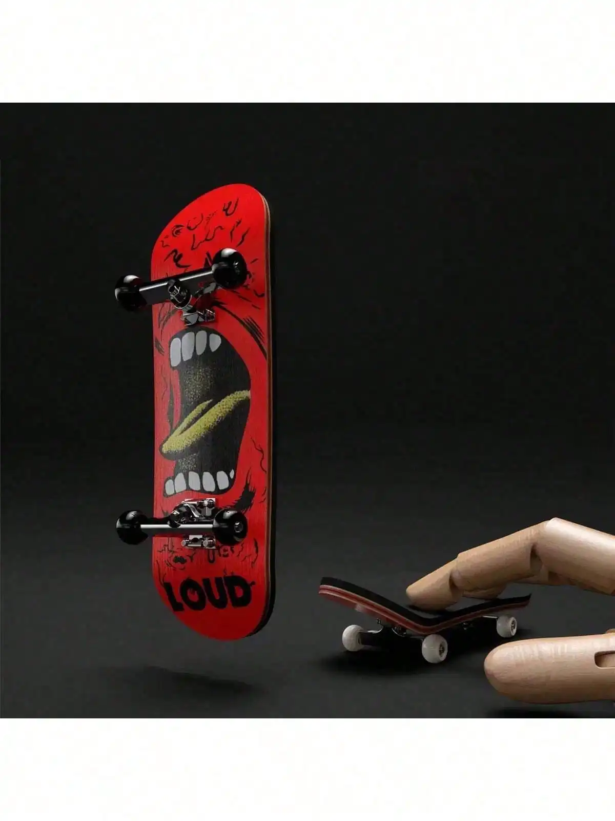 

Mini Finger Skateboard Toy - Professional Grade Skateboard Stress Relief and Venting Toy, Teenager Gift, Finger Skateboard Profe