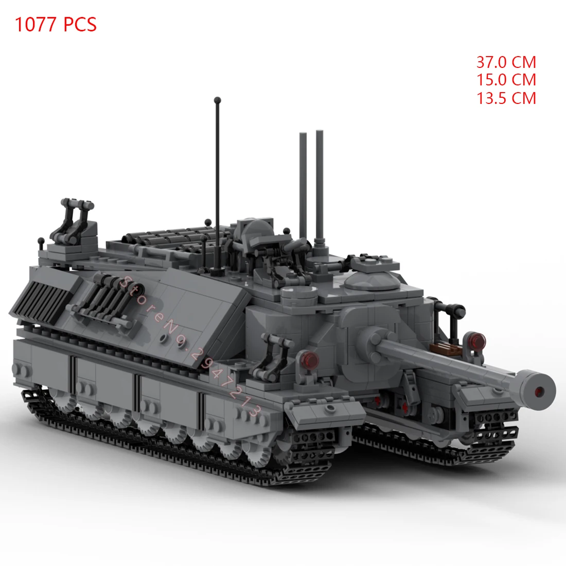 hot military WWII U.S. Army technical T95 (T28) tank model vehicles war equipment Building Blocks weapons bricks toys child gift