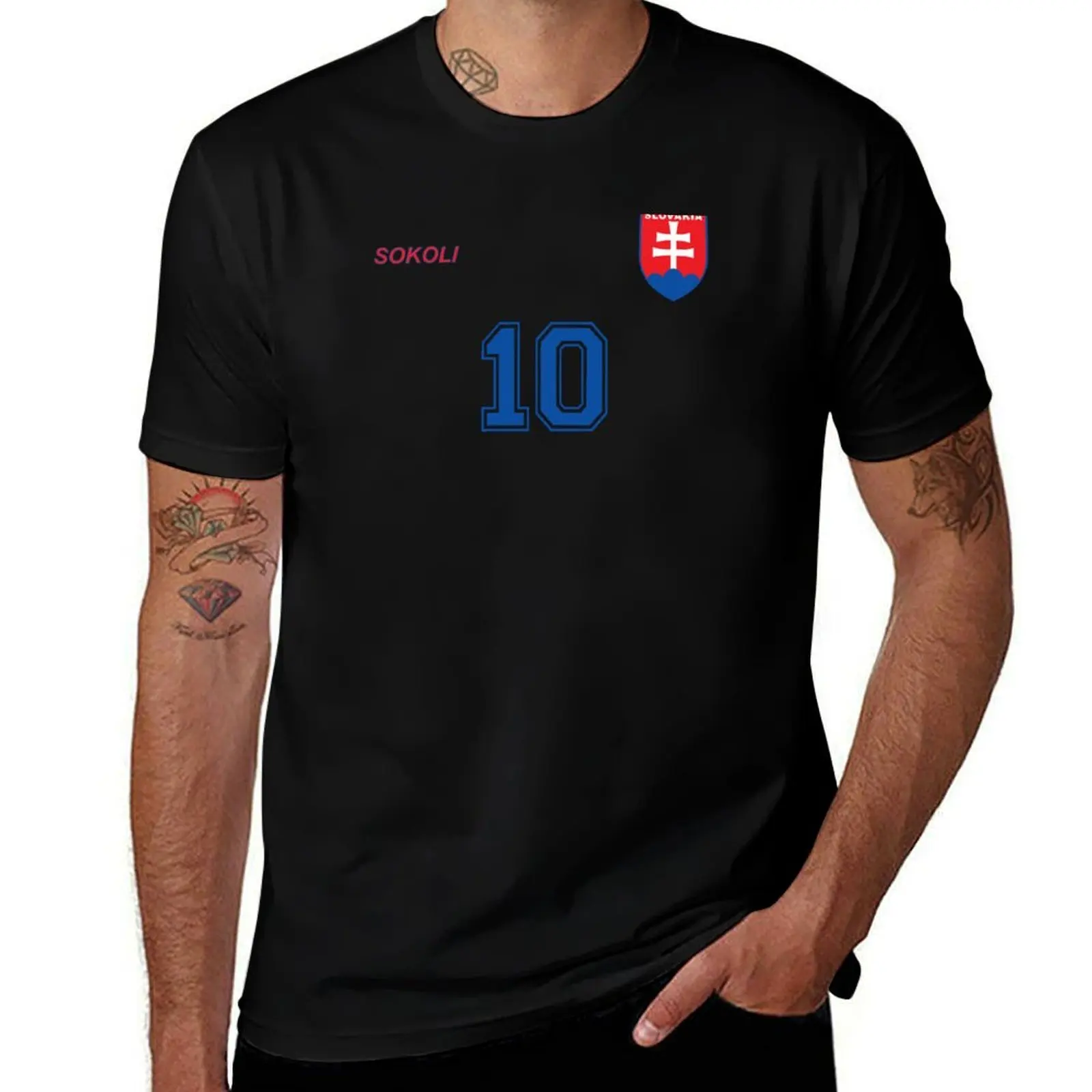 

Slovakia Soccer Pride Retro Football Jersey for Fans T-Shirt summer top summer tops tees sweat shirts, men