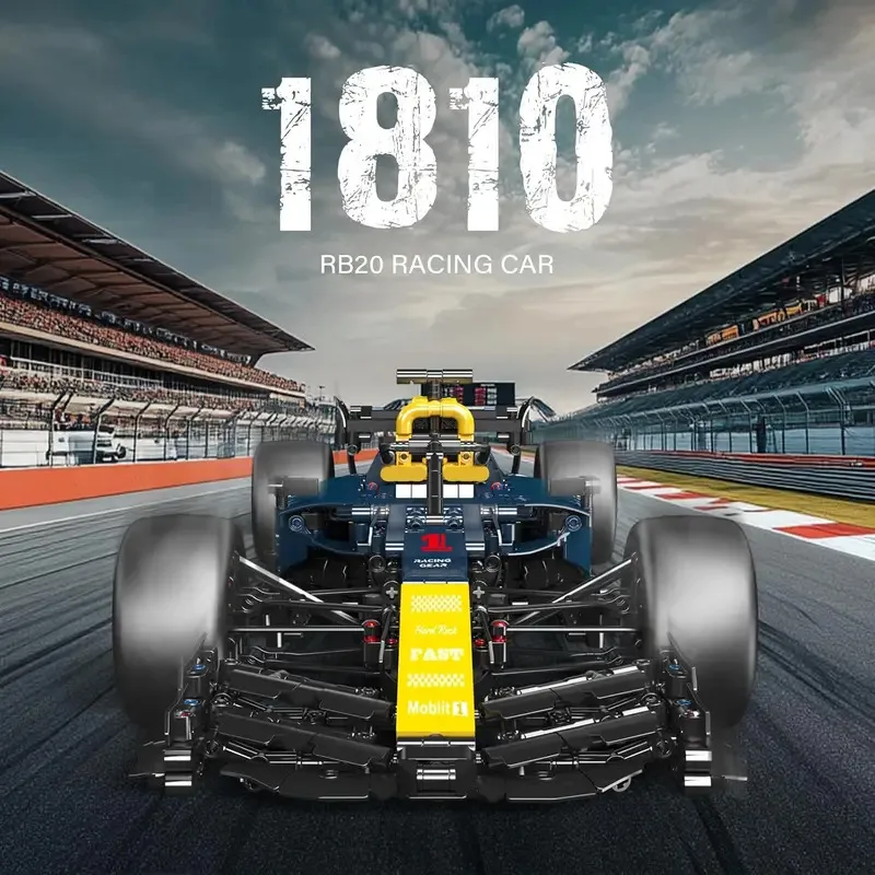 몰드 킹 13207 테크니컬 R820 레이싱카 블록 세트 조립 레이싱카 컬렉션 장난감 선물
