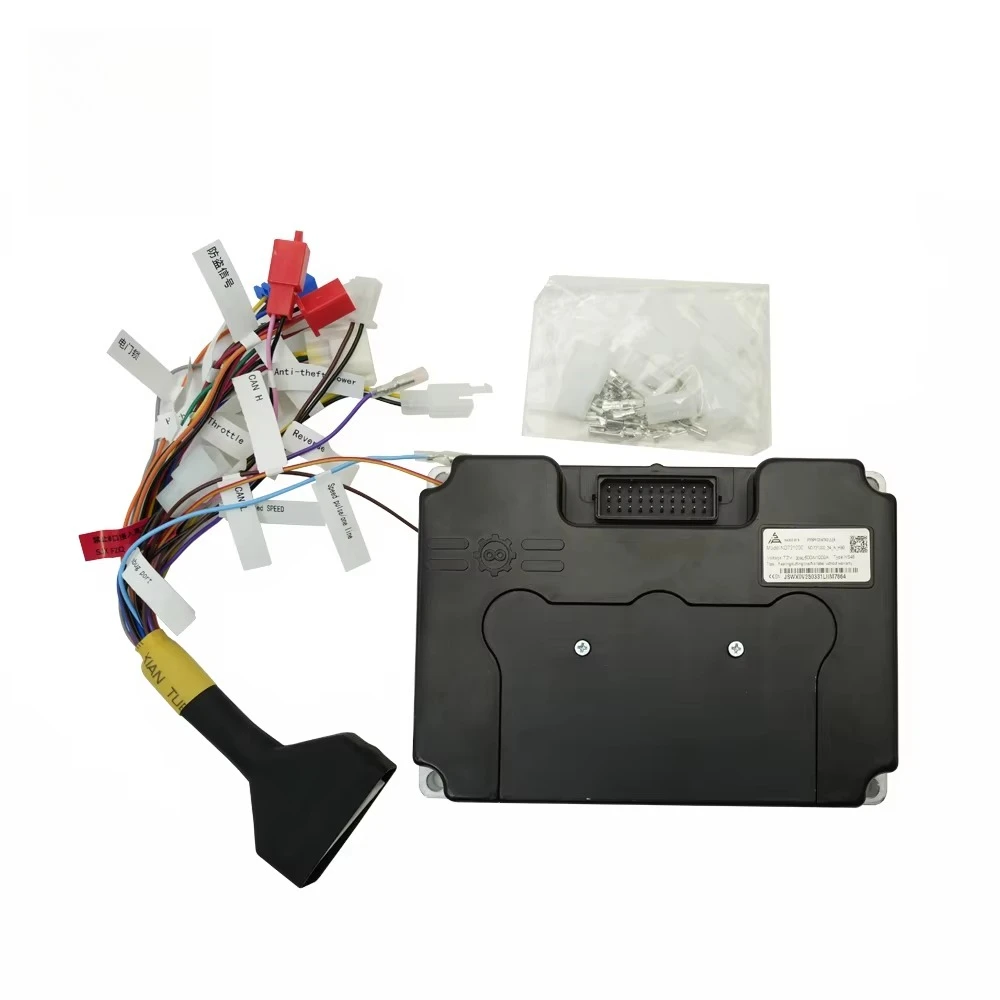 

Лидер продаж: контроллер двигателя ND721000 высокой мощности 500A BLDC для мотоциклов, новый энкодер Холла, функция регенеративного торможения