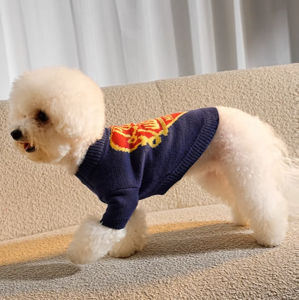 Dog and Cat Sweater, Pet Clothes, Autumn and Winter, New