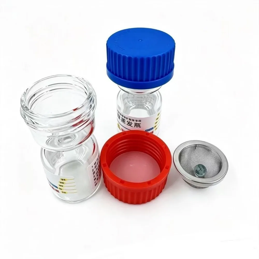 Mesh Anti Diffusion Watch Repair Bottle Sealed Glass Liquid Bottle Sealing Tool Special Oil Container Screw Cap Sealing Bottle