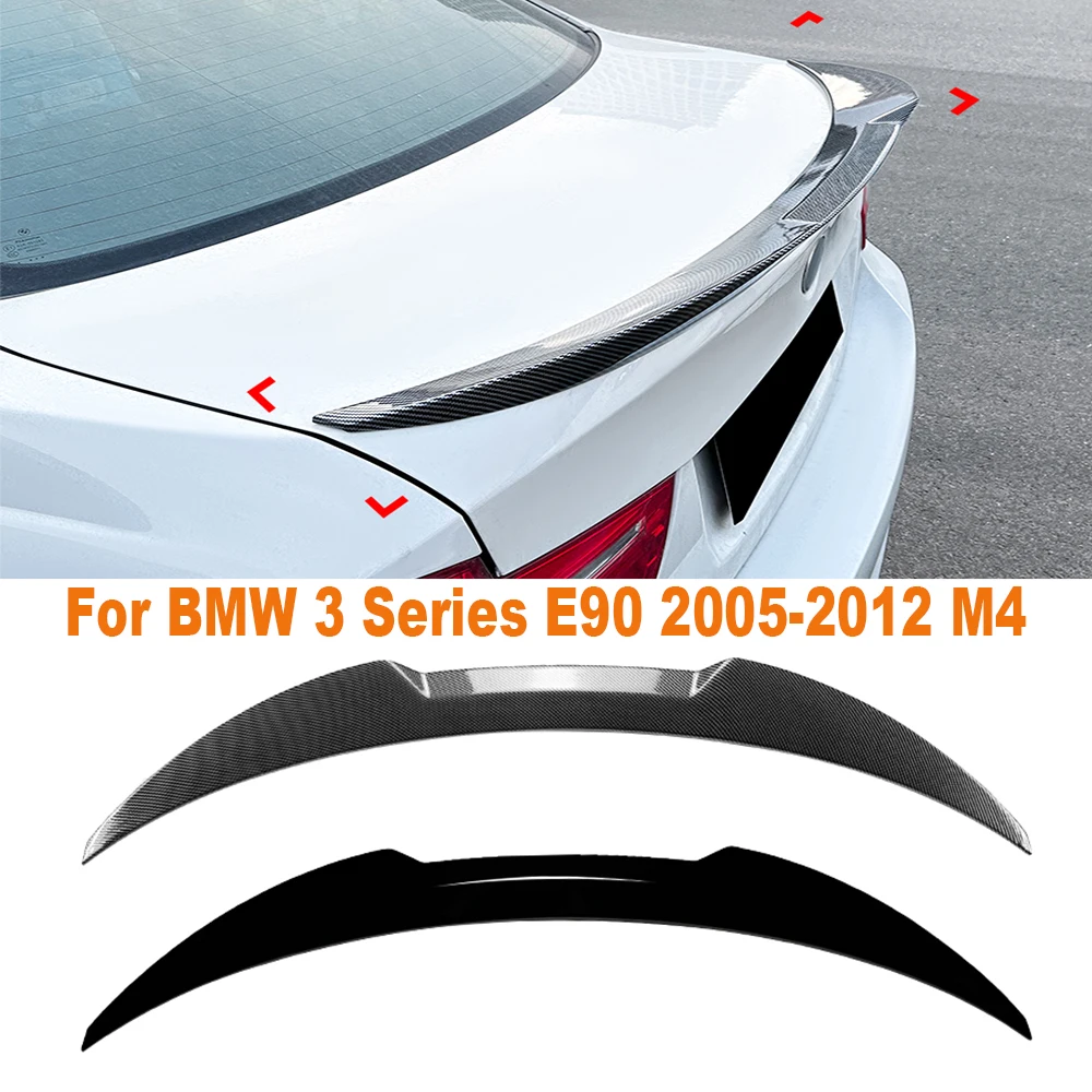 

For BMW 3 Series E90 2005-2012 M4 Tail Wing Fixed Wind Spoiler Rear Wing Modified Decoration Accessories