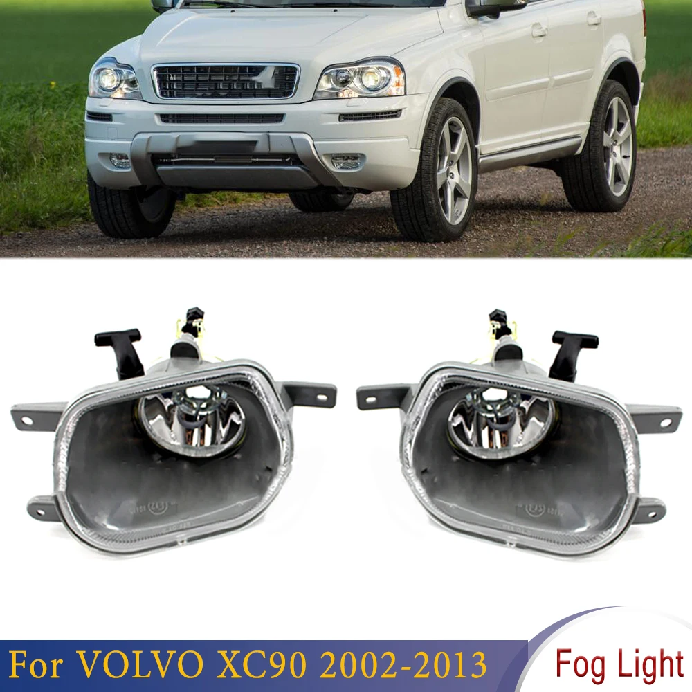 Car Fog Light Lamp Without Bulb Fit For VOLVO XC90 2002 2003 2004 2005 2006 2007 2008 2009 2010-2013 For Car 31111182 31111183