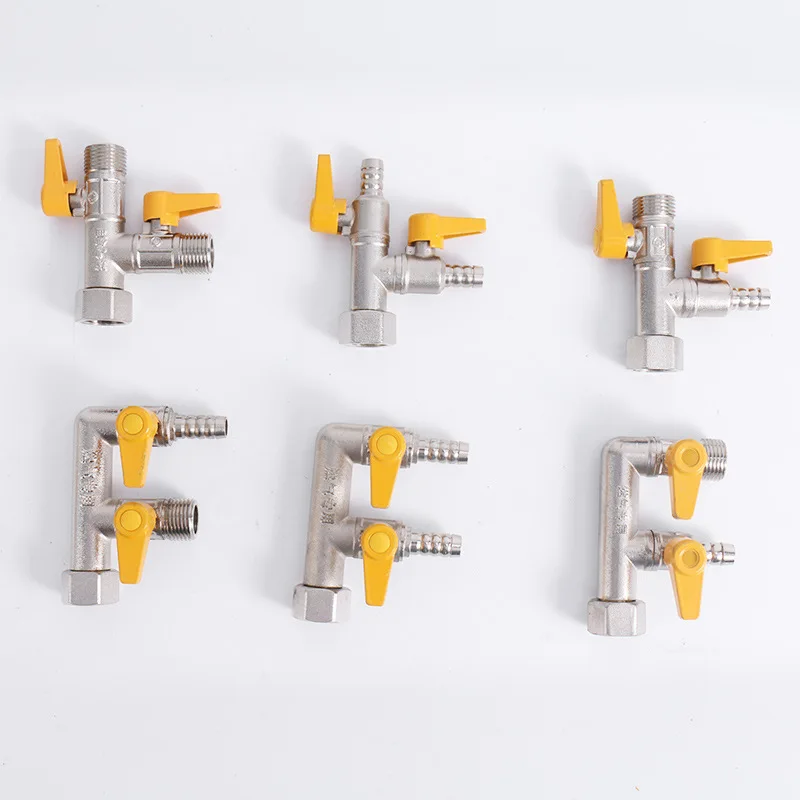 

Латунный переключатель воды, 3-ходовой переключающий клапан для душа, Т-адаптер, запорный клапан для душевой насадки, сверхмощный поток воды