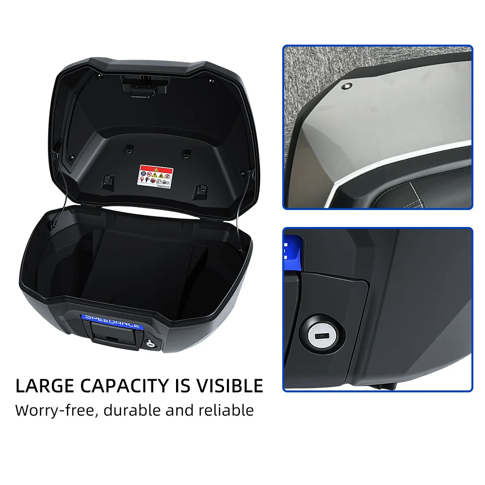 

Speedance NC750X Special tail storage case, easy quick removal, harmless fitting for city and adventure riding