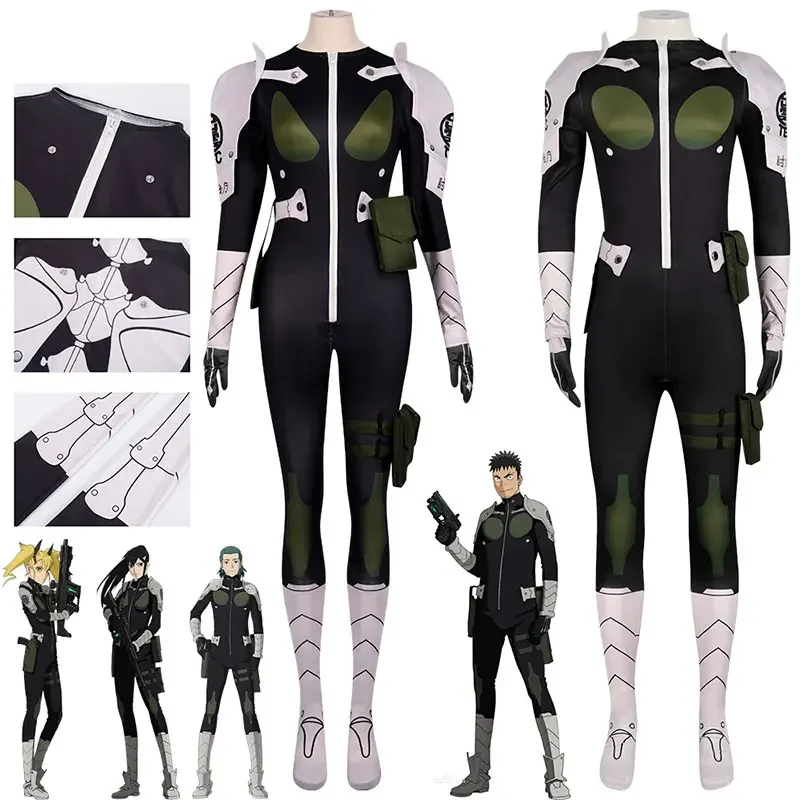 Anime Kaiju No 8 Cosplay Costume Kafka Hibion Gen Namuri Mina Ashiro Defense Corps Uniforms Men Women Clothing Kaijus Cosplays