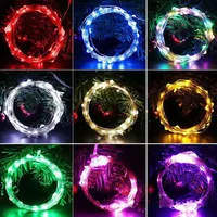 20m 10m Remote Control 8 Function LED Fairy Lights USB String Lights Christmas Garland New Year Wedding Party Garden Decoration 3