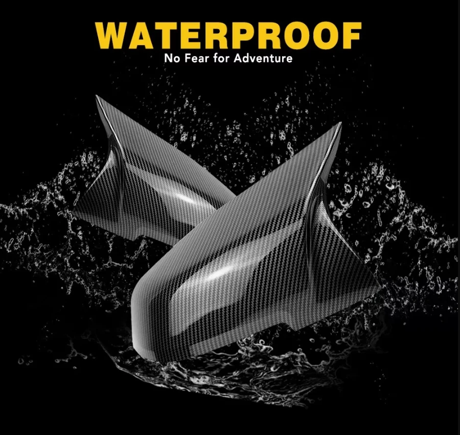 استبدال قبعات جانبية من ألياف الكربون الجافة لسيارات BMW F21 F22 F23 F20 F30 F31 F32 F33 F34 F35 F36 قبعات