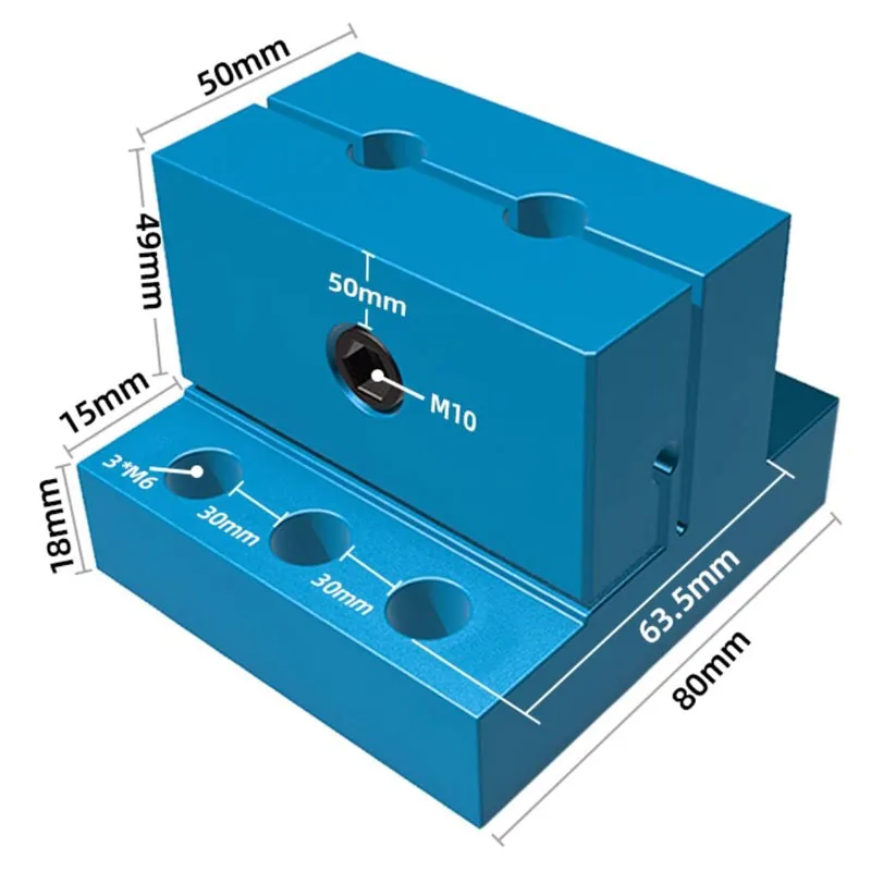 Manual External Clamping Shape Fixing Fixture for Special-Shaped Workpiece End Faces - Three-Axis Four-Axis Five-Axis Options