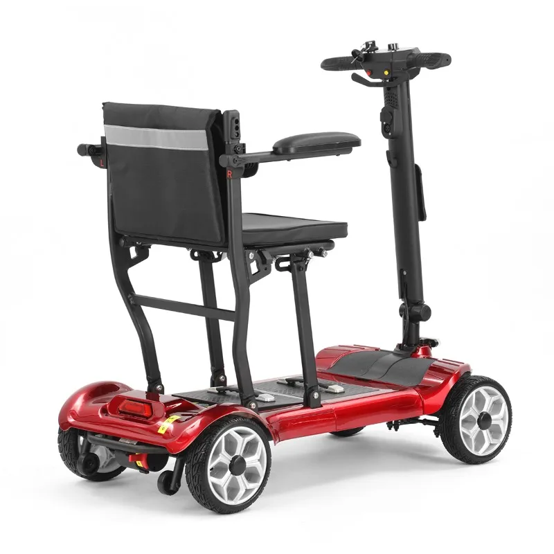 Outdoor Travel All Terrain Lithium Battery ultra Light Small Electric Mobility Handicapped Scooters for the Disabled