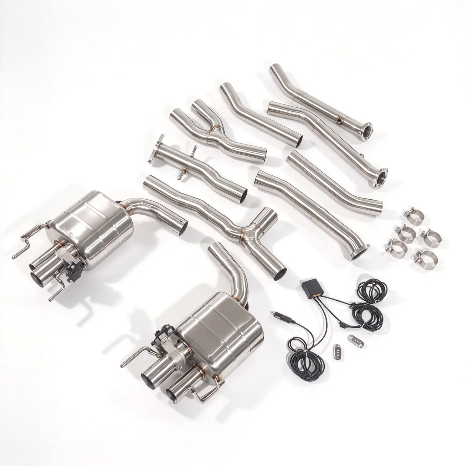 GFC Catback Valvetronic Muffler for Lexus ISF 5.0L V8 XE20 High-Performance Made of 1.5mm Thick 304 Stainless Exhaust Pipe
