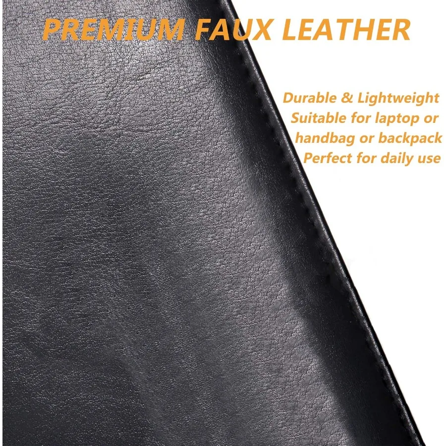 Cartella portafoglio in pelle Padfolio Business Padfolio Organizer Pianificatore di documenti Raccoglitore portafoglio Pentola di stoccaggio per supporto legale